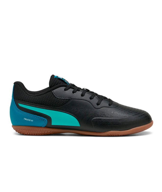 Chaussures de Futsal Puma Truco III Enfant Noir/Bleu