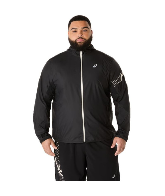 Chaqueta de Running ASICS Icon Hombre Negro