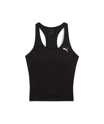 Camiseta de Fitness Puma Tad Essentials 2 In Mujer Negro