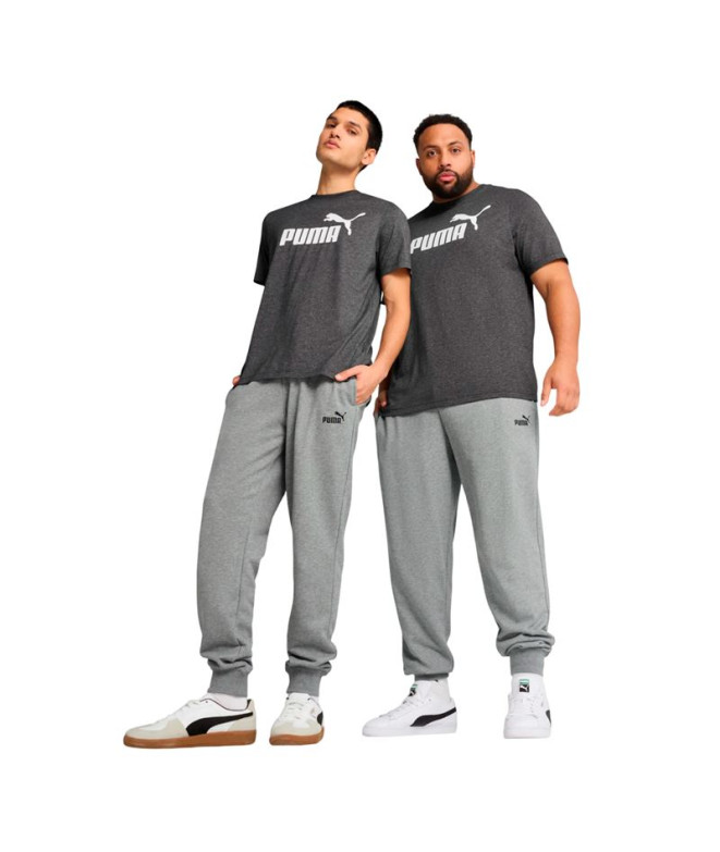 Calça Puma Essentials No. 1 Logo Homem Cinza