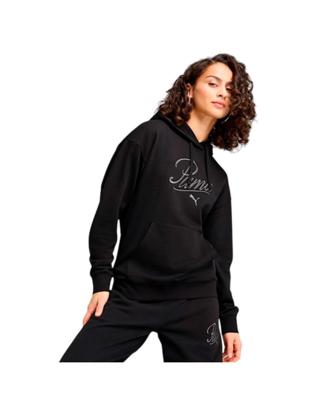 Moletom Puma Essentials Script Comfort H Mulher...