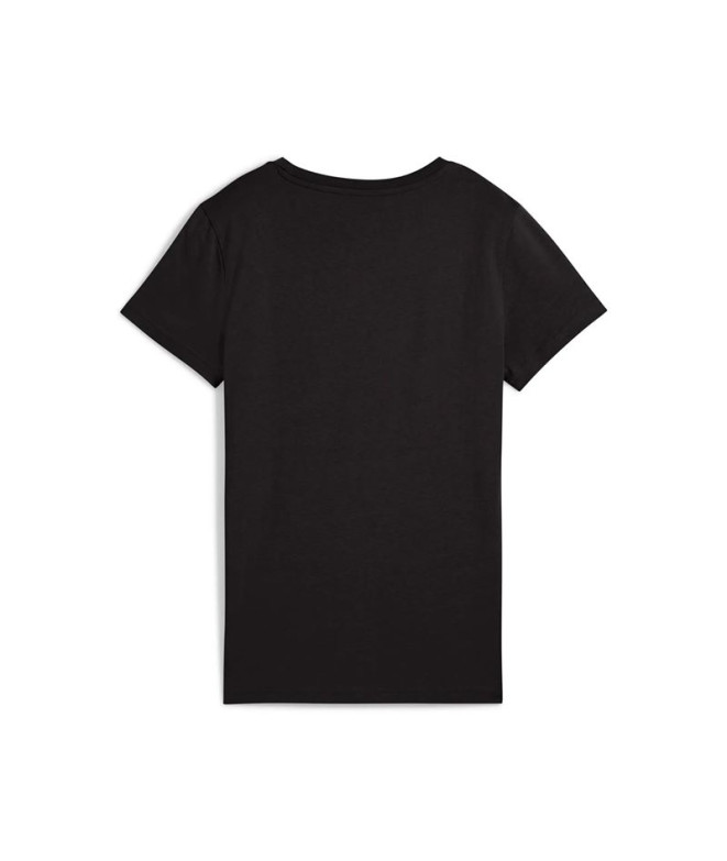 T-shirt Puma Essentials Metallic Femme Noir