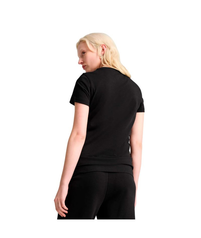 T-shirt Puma Essentials Metallic Femme Noir