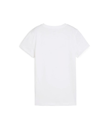 T-shirt Puma Essentials Metallic Femme Blanc 2