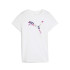 Camiseta Puma Graphics Floral Cat Mujer Blanco