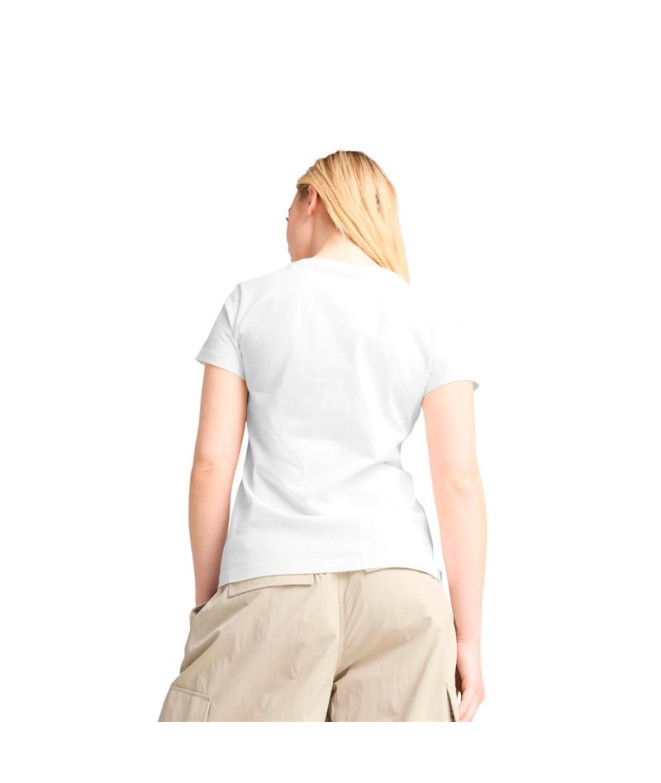 Camiseta Puma Graphics Floral Cat Mulher Branco