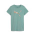Camiseta Puma Graphics Floral Cat Mulher Verde