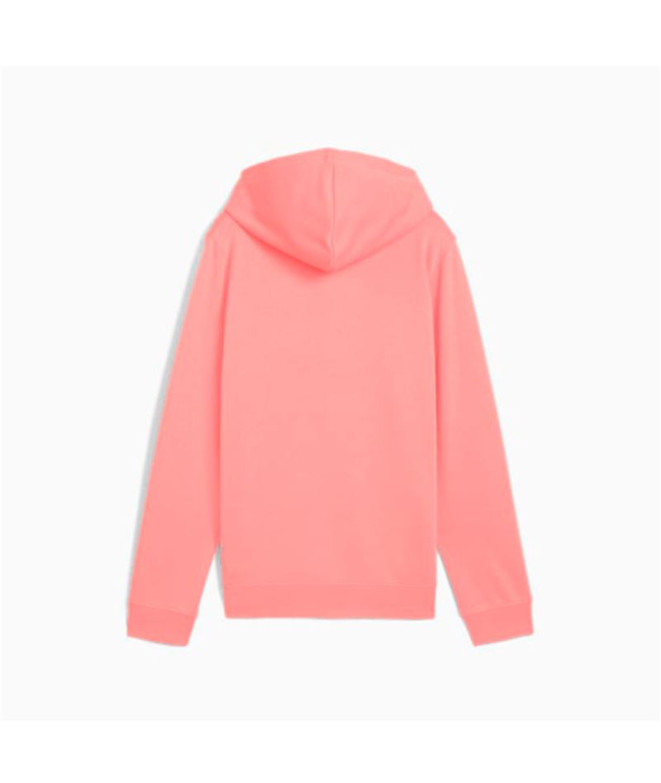 Sudadera Puma Essentials Script Niña Rosa