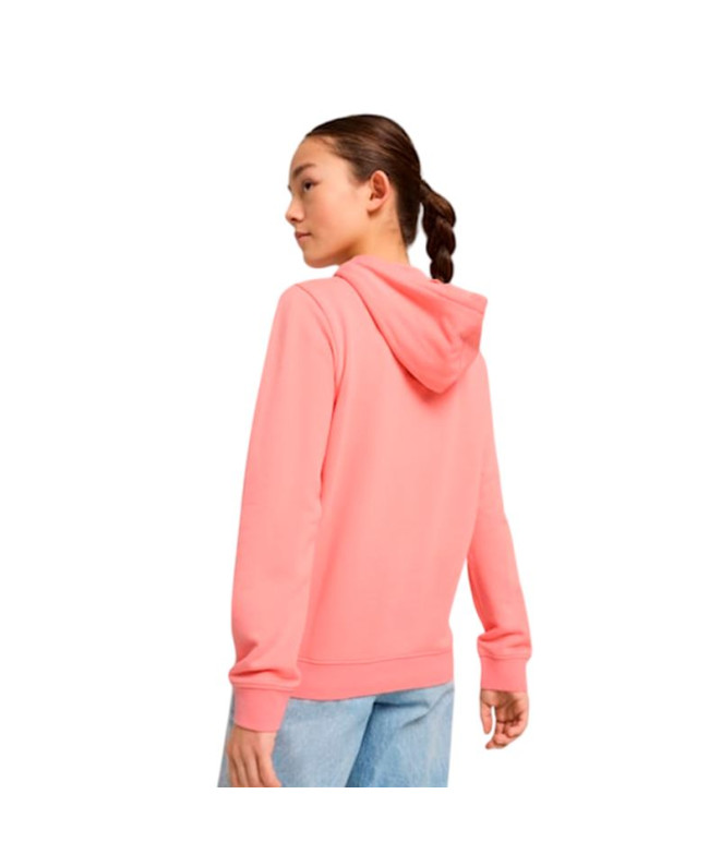 Sudadera Puma Essentials Script Niña Rosa