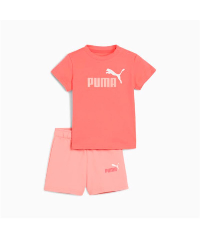 Fato de treino Puma Minicats Essentials Bebês Coral