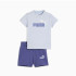 Camiseta Puma Minicats Essentials Bebês Azul