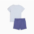 Camiseta Puma Minicats Essentials Bebês Azul