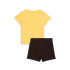 Camiseta Puma Minicats Essentials Bebês Amarelo/Preto