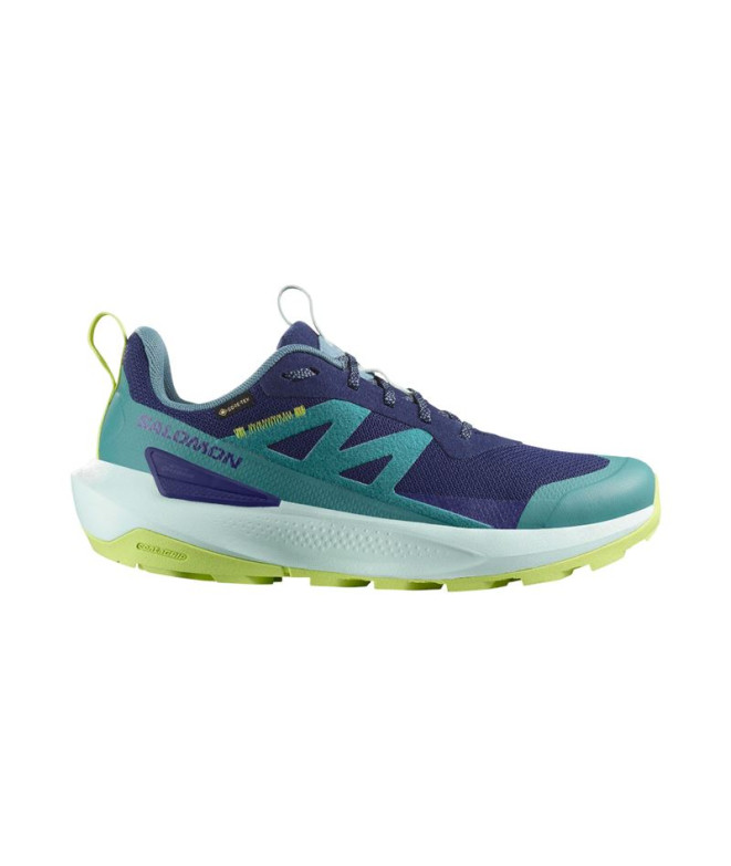 Zapatillas de Montaña Salomon Elixir Activ Gtx Hombre Azul