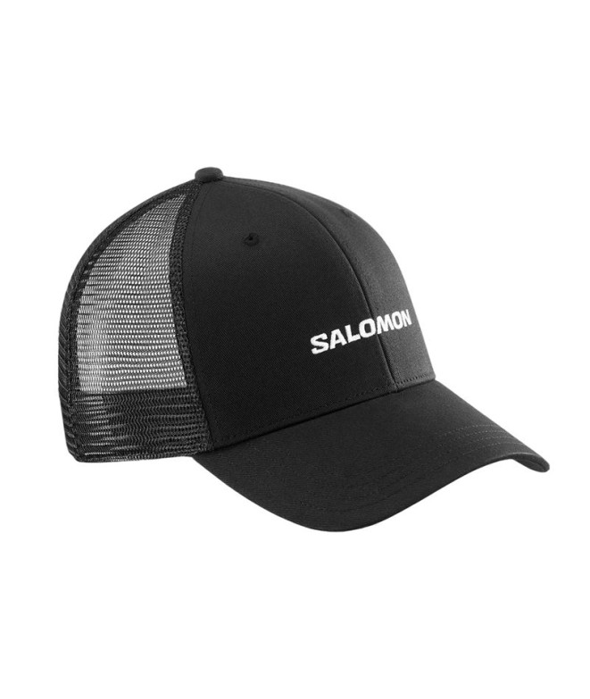 Boné Salomon Trucker Preto