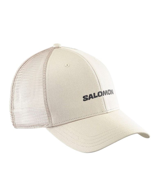 Boné Salomon Trucker Bege