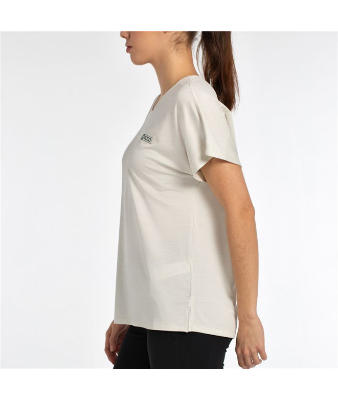 T-shirt de Montagne + 8000 Vermizor Femme Hueso