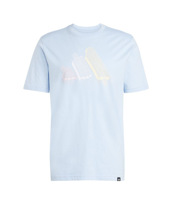 Camiseta adidas Ice Hombre Azul
