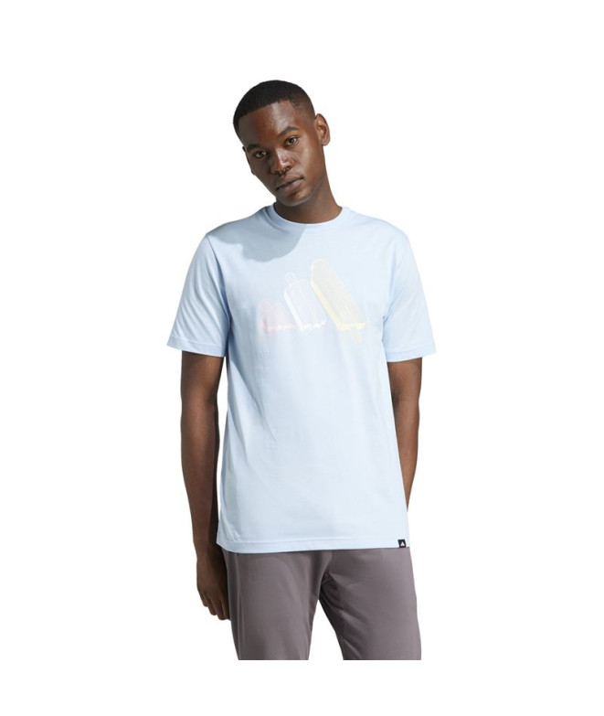 T-shirt adidas Ice Homme Bleu