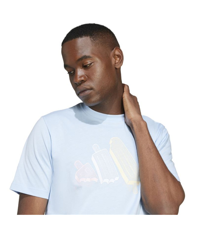 T-shirt adidas Ice Homme Bleu