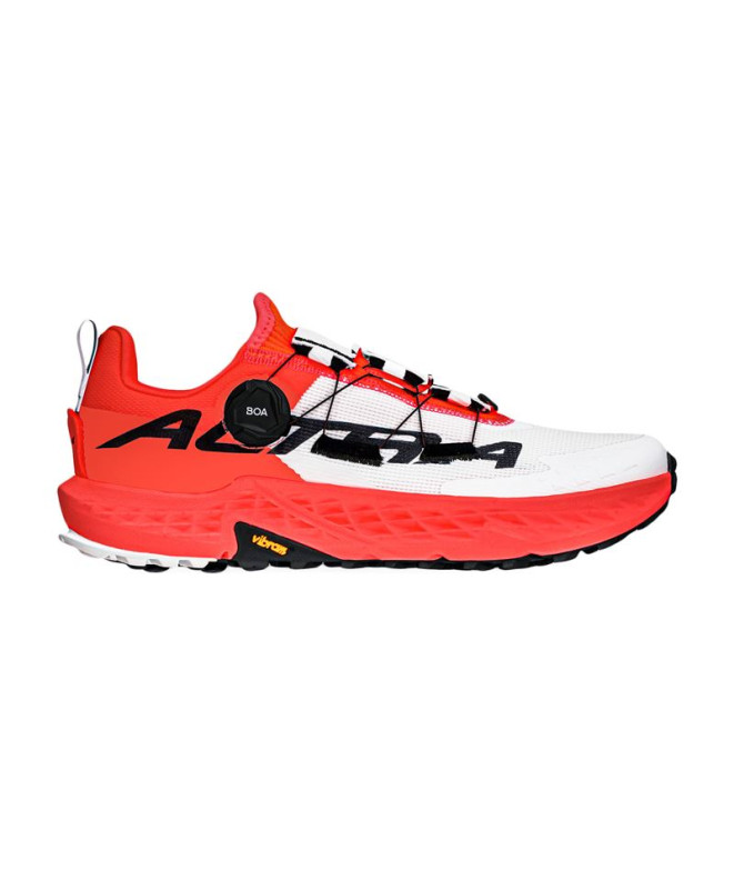 Sapatilhas de Trail Altra Timp 5 Boa Branco/Coral Homem