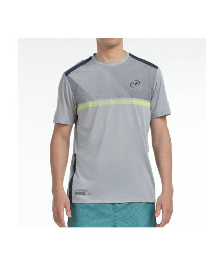 Camiseta de Padel Bullpadel Bilao Hombre Gris Medio Vigore
