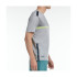 Camiseta de Padel Bullpadel Bilao Homem Cinza Médio Vigore