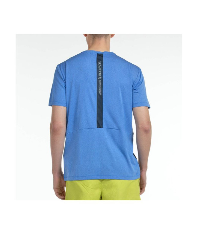 Camiseta de Padel Bullpadel Bilao Hombre Azul...