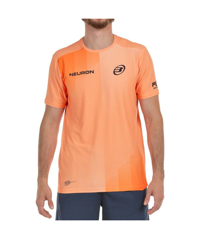 Camiseta de Padel Bullpadel Chingotto 25V Homem Papaya