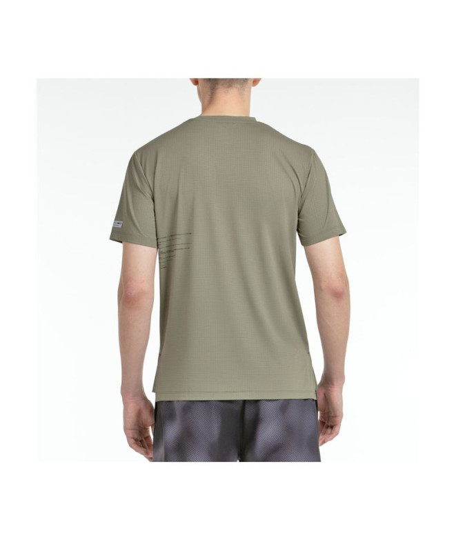Camiseta de Padel Bullpadel Monda Homem Kaki