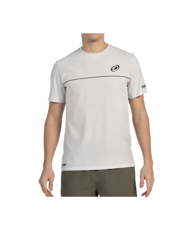 Camiseta de Padel Bullpadel Monda Homem Cinza Pérola