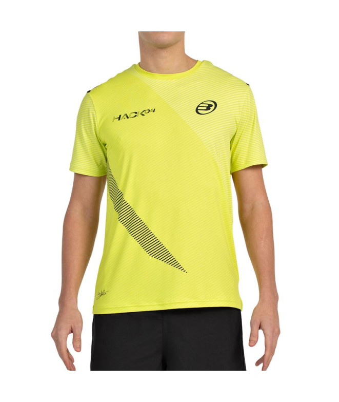 Camiseta de Padel Bullpadel Paquito 25V Homem Lima