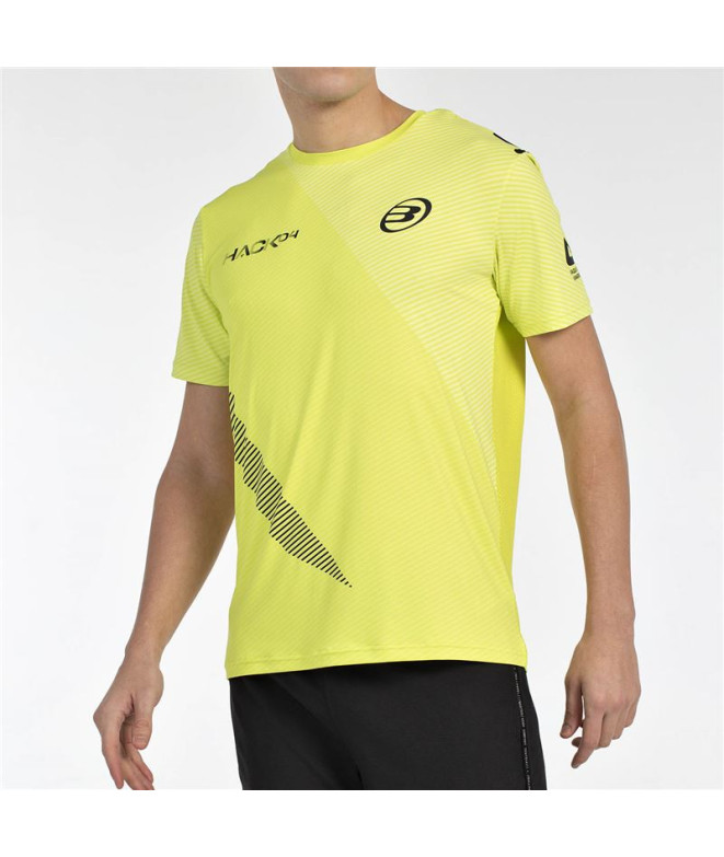 Camiseta de Padel Bullpadel Paquito 25V Homem Lima