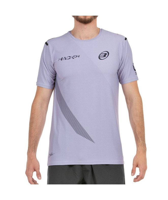 Camiseta de Padel Bullpadel Paquito 25V Homem Roxo