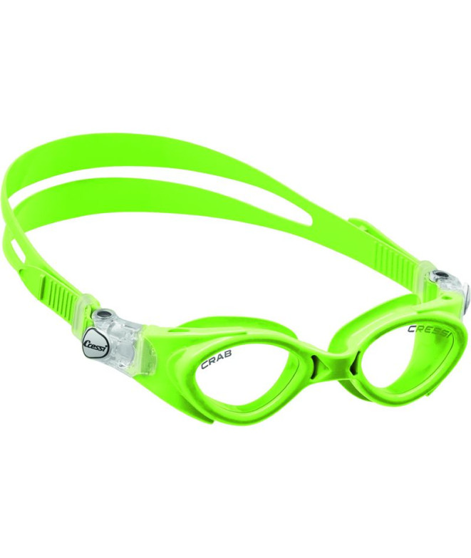 Lunettes de natation Cressi Crab Vert