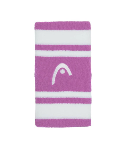 Pulseira de pulso de Pádel Head Wristband Listrada 5" Rosa Pulseira de pulso de Pádel Head Wristband Listrada 5" Rosa