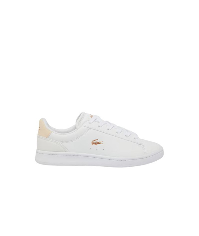 Zapatillas Lacoste Carnaby Set 224 2 Suj Infantil Blanco/Rosa