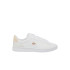 Sapatilhas Lacoste Carnaby Set 224 2 Suj Infantil Branco/Rosa
