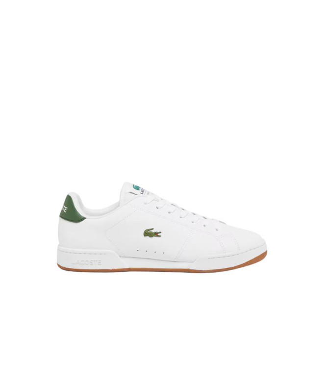 Chaussures Lacoste Carnaby Cup 125 3 Sma Homme Blanc/Vert Foncé