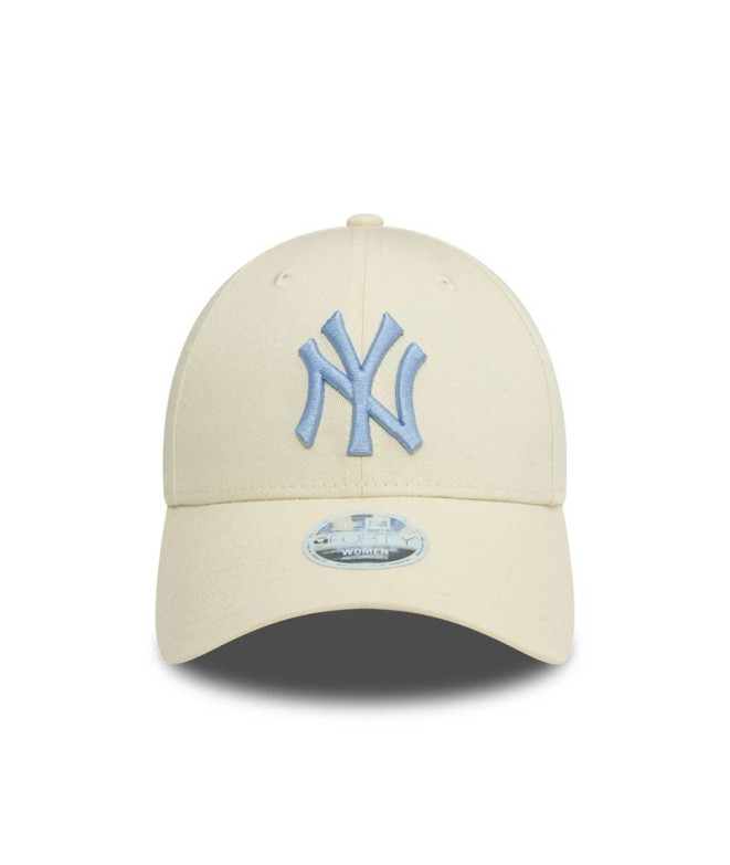 Casquette Essential New Era 9FORTY New York Yankees Femme Crème