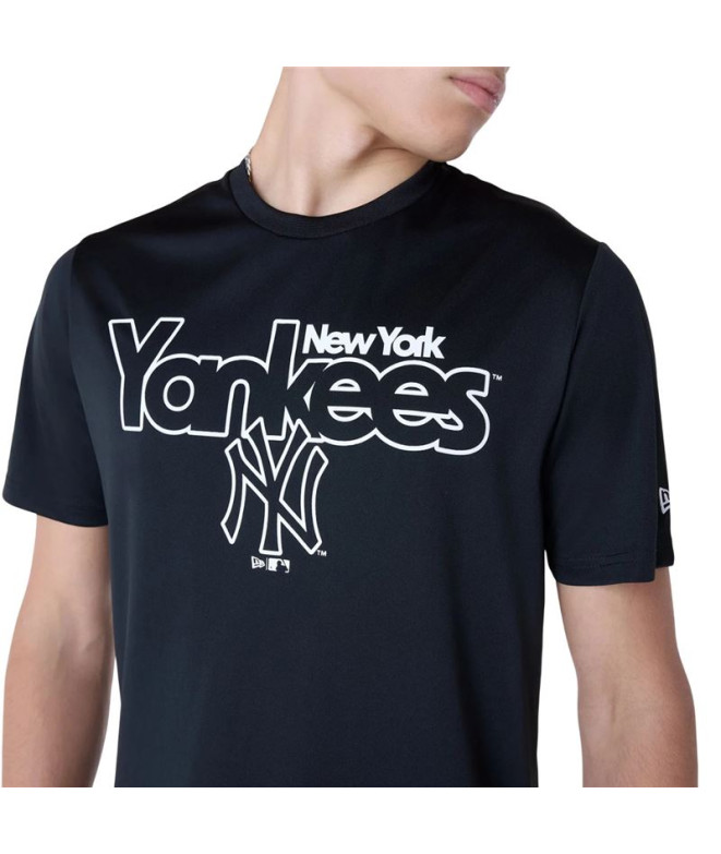 T-shirt New Era New York Yankees MLB Homme Noir