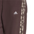 Calça adidas Essentials 3 Bandas Animal Print 7/8 Mulher Marrom