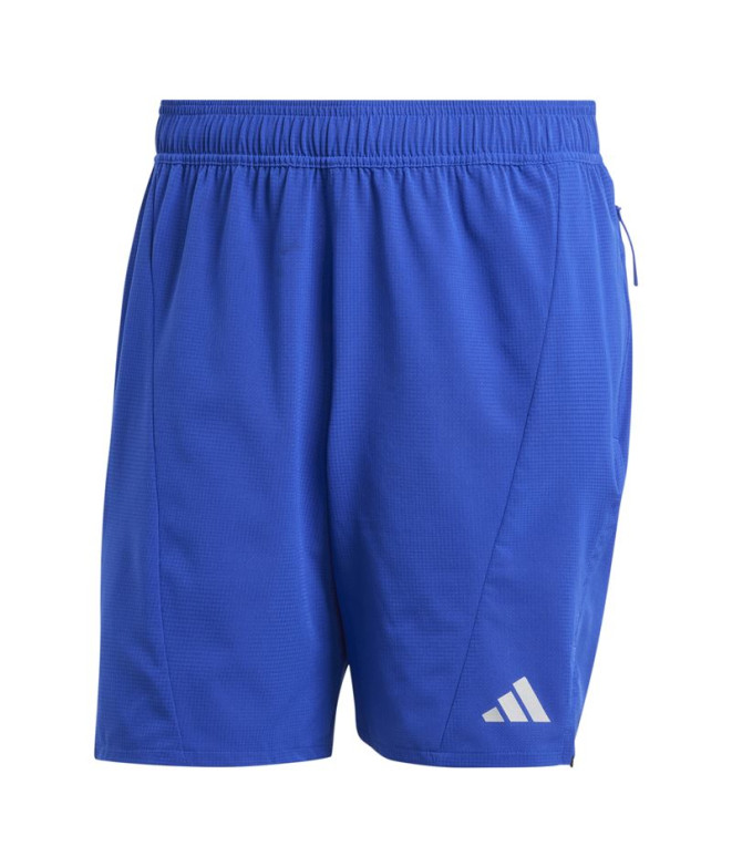 Calça adidas Designed For Training Heat.Rdy Hiit Shorts Homem Azul