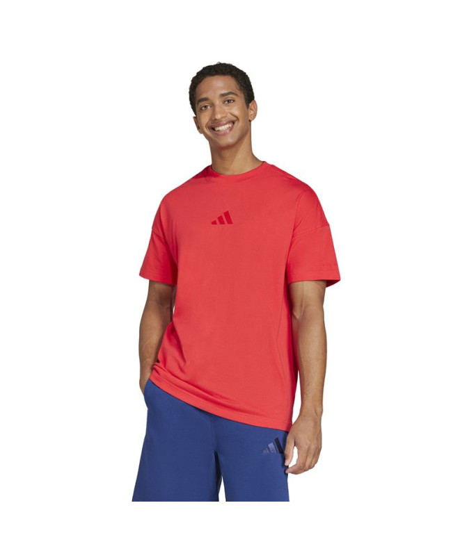 T-shirt adidas A Szn Homme Rubpur