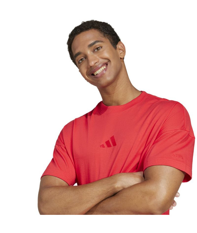 T-shirt adidas A Szn Homme Rubpur