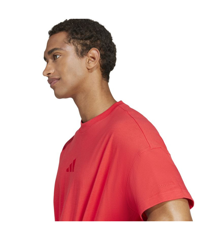 T-shirt adidas A Szn Homme Rubpur