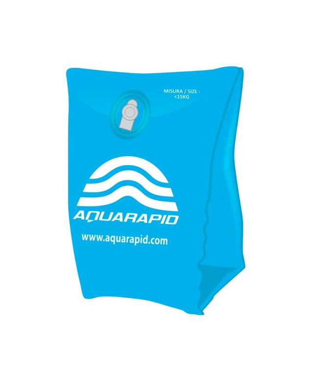 Brassards de Natation Aquarapid Braccioli 15Kg Bébé Turquoise