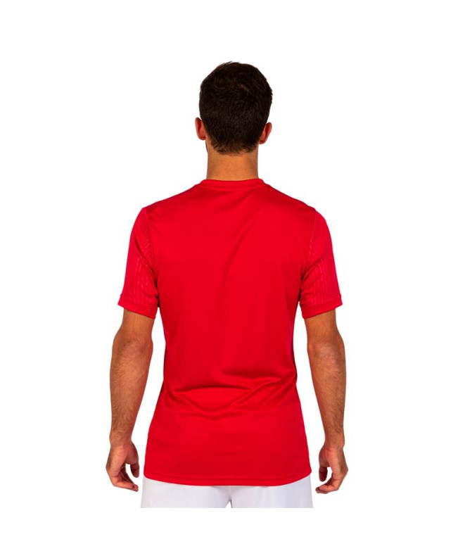 Camiseta Joma Montreal Vermelho Amarelo
