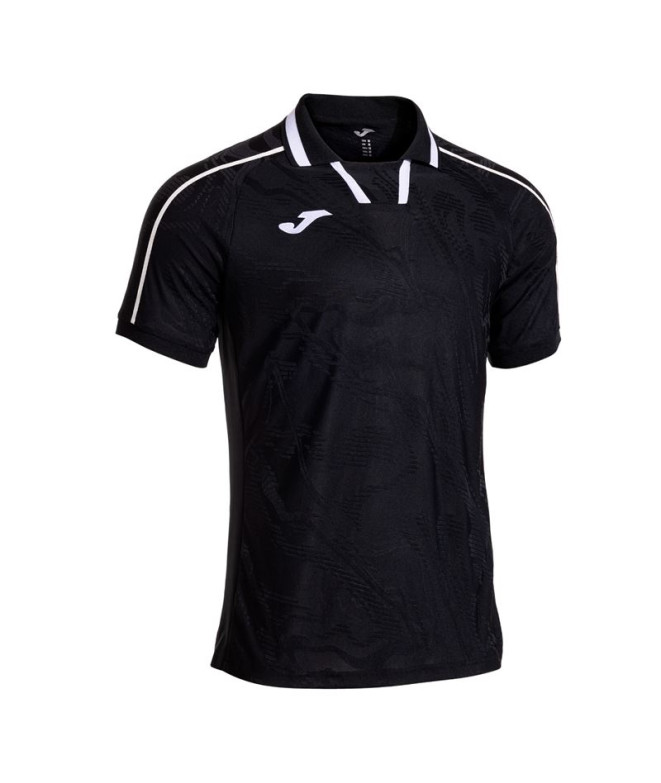 Camiseta Joma Fit One Negro Blanco Hombre