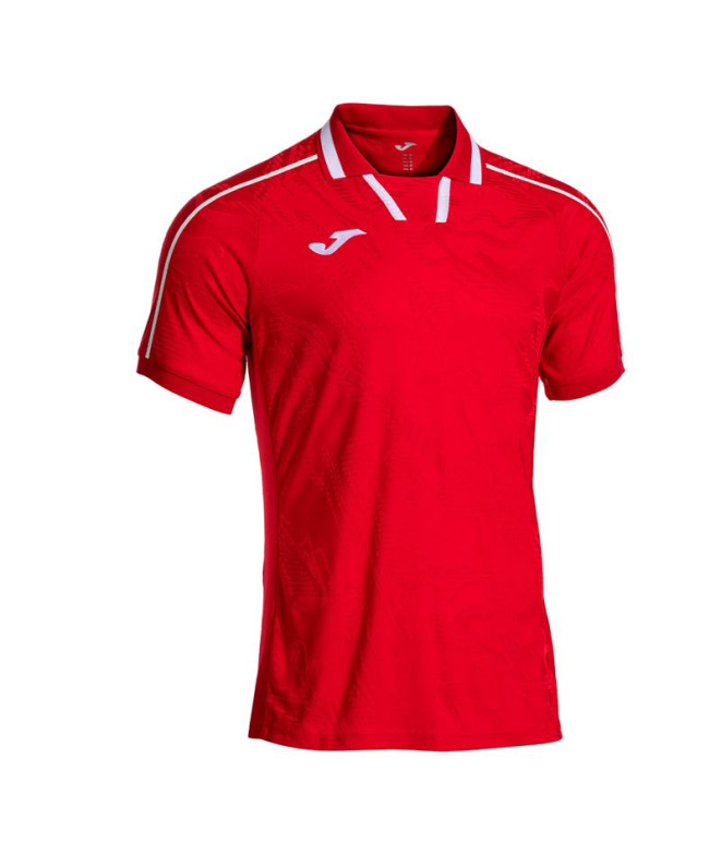 Camiseta Joma Fit One Rojo Blanco Niño